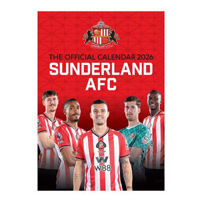 Red-White - Front - Sunderland AFC 2026 A3 Wall Calendar