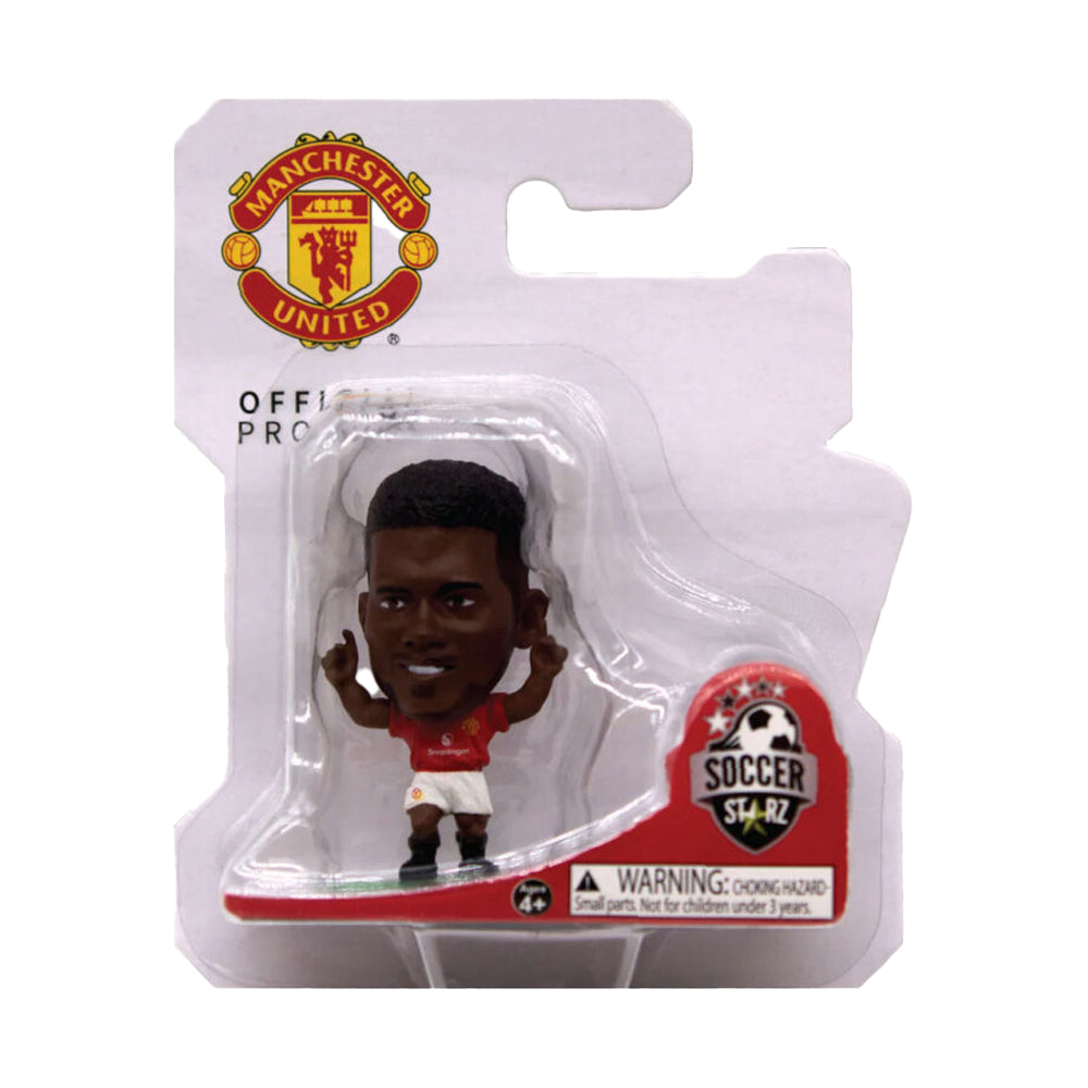 Red-Yellow - Back - Manchester United FC Amad Diallo SoccerStarz Collectable Figurine