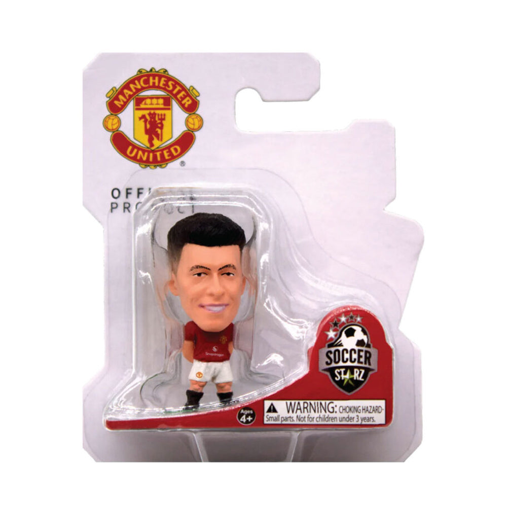 Red-Yellow - Back - Manchester United FC Lisandro Martinez SoccerStarz Collectable Figurine