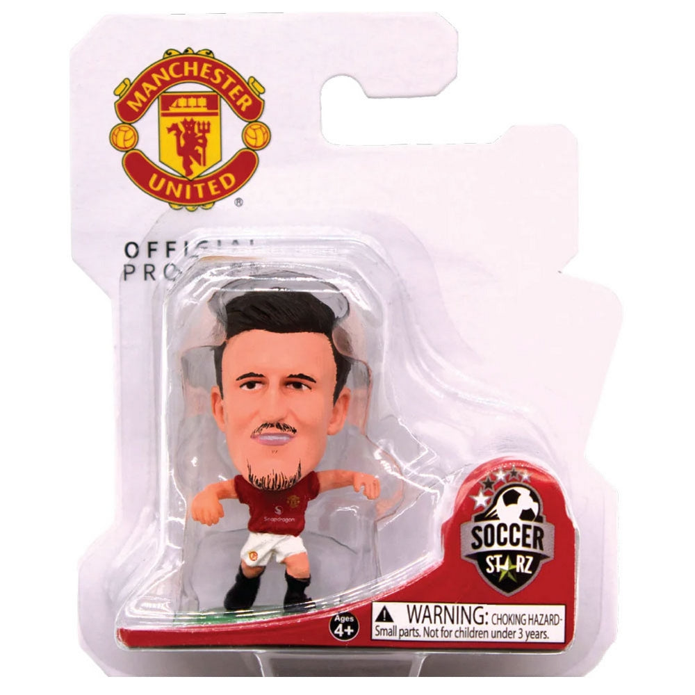 Red-Yellow - Back - Manchester United FC Harry Maguire SoccerStarz Collectable Figurine