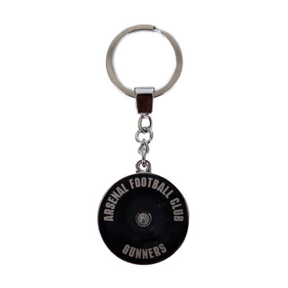 Red-Gold - Back - Arsenal FC Spinner Fidget Keyring