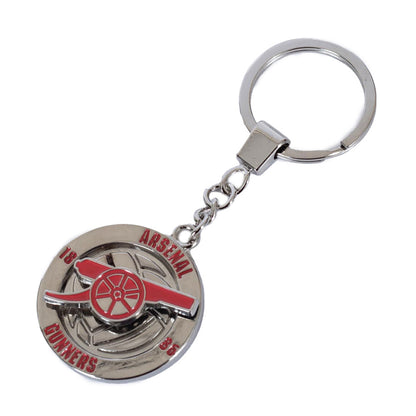 Red-Gold - Side - Arsenal FC Spinner Fidget Keyring