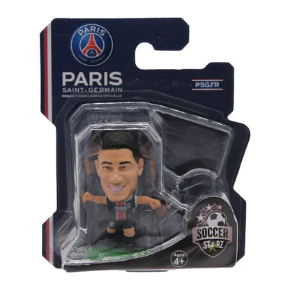 Blue-Red-White - Back - Paris Saint Germain FC Hakimi SoccerStarz Football Figurine