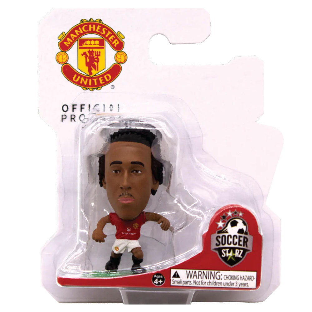 Red-Yellow - Back - Manchester United FC Leny Yoro SoccerStarz Collectable Figurine