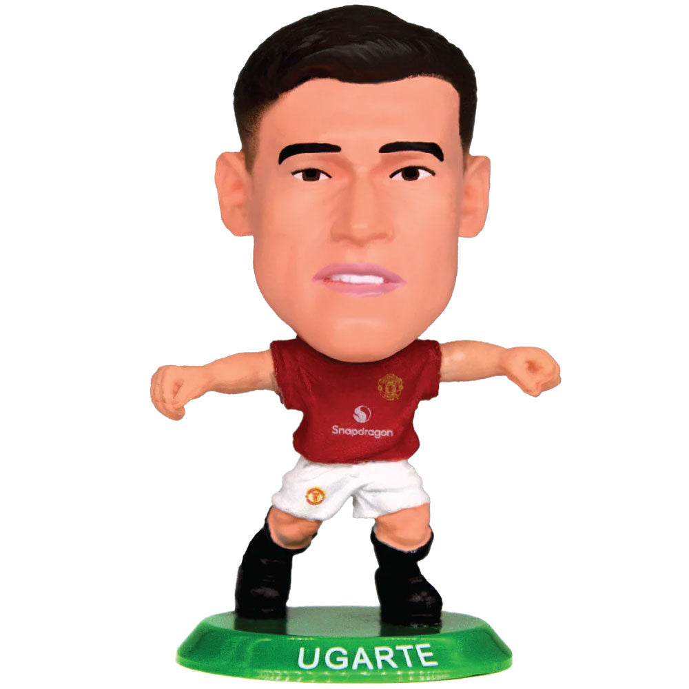 Red-Yellow - Front - Manchester United FC Manuel Ugarte SoccerStarz Collectable Figurine
