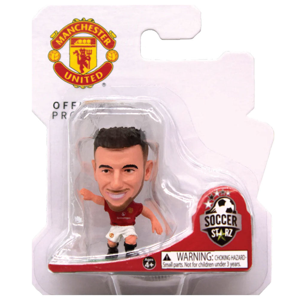Red-Yellow - Back - Manchester United FC Mason Mount SoccerStarz Collectable Figurine