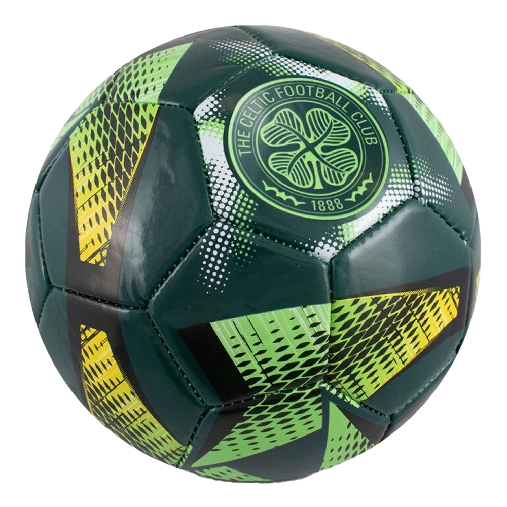 Green-White - Side - Celtic FC Spiral Football