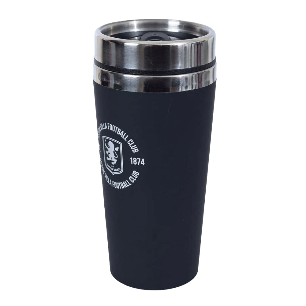 Black - Back - Aston Villa FC Executive 450ml Travel Mug