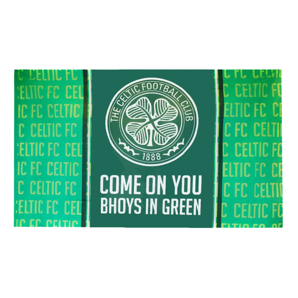 Green-White - Back - Celtic FC Bhoys Flag