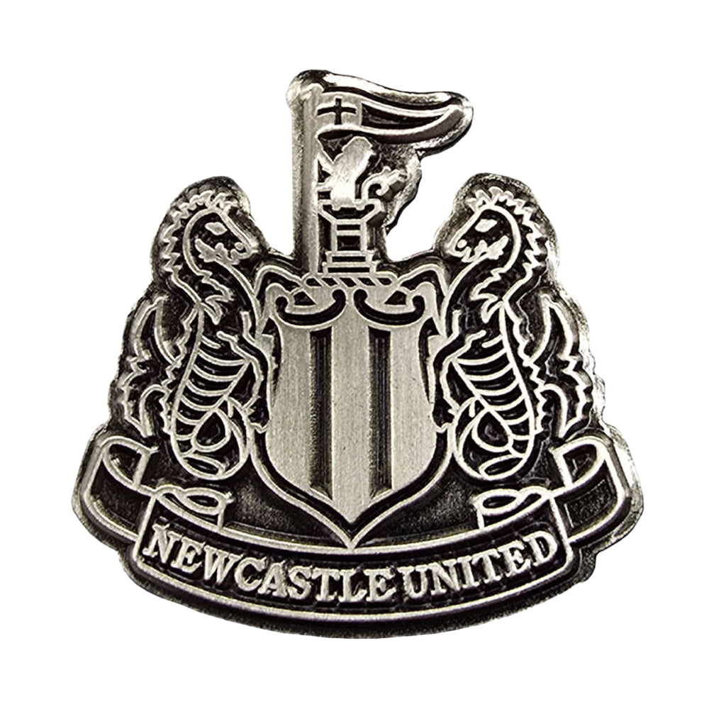 Blue-Black-White-Yellow - Side - Newcastle United FC Crest Badge Set (Pack of 3)