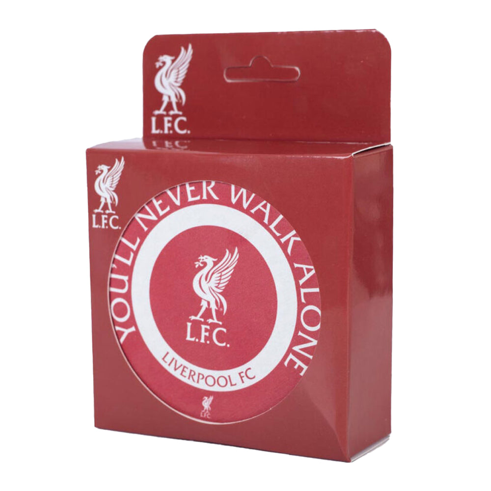 Red-White - Lifestyle - Liverpool FC Ceramic Coaster Set (Pack of 4)