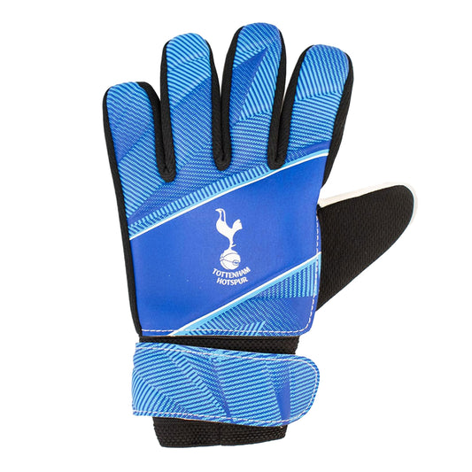 Blue-White - Front - Tottenham Hotspur FC Childrens-Kids Fuse Goalkeeper Gloves