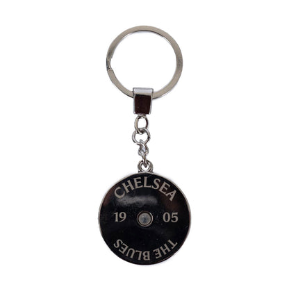 Navy-Red - Back - Chelsea FC Fidget Spinner Keyring