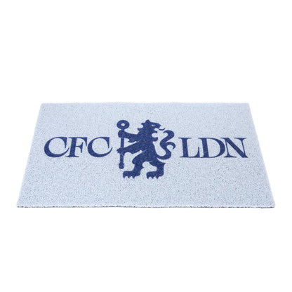 Blue - Front - Chelsea FC Loop Pile Door Mat