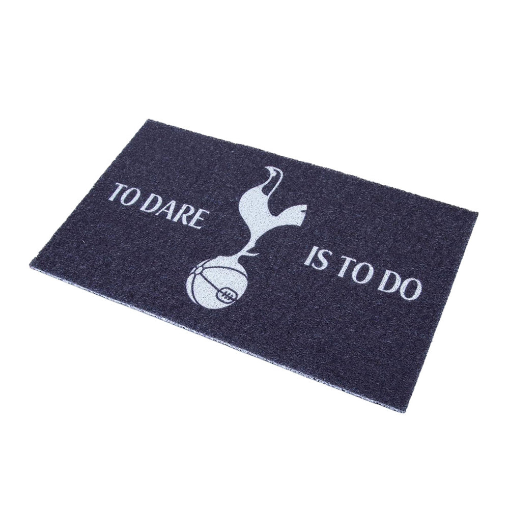 Blue-White - Back - Tottenham Hotspur FC Loop Pile Door Mat