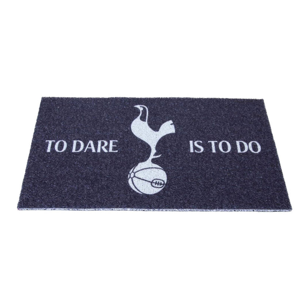 Blue-White - Front - Tottenham Hotspur FC Loop Pile Door Mat