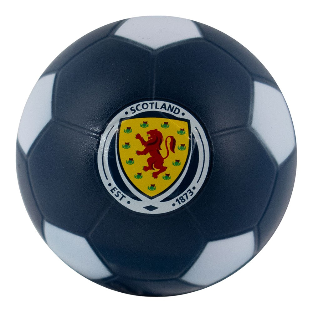 Blue-White - Front - Scottish FA PU Foam Crest Stress Ball