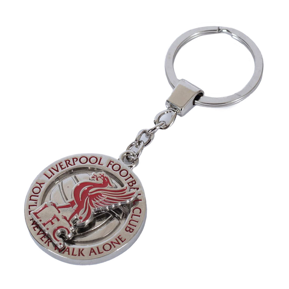 Red - Side - Liverpool FC Fidget Spinner Keyring