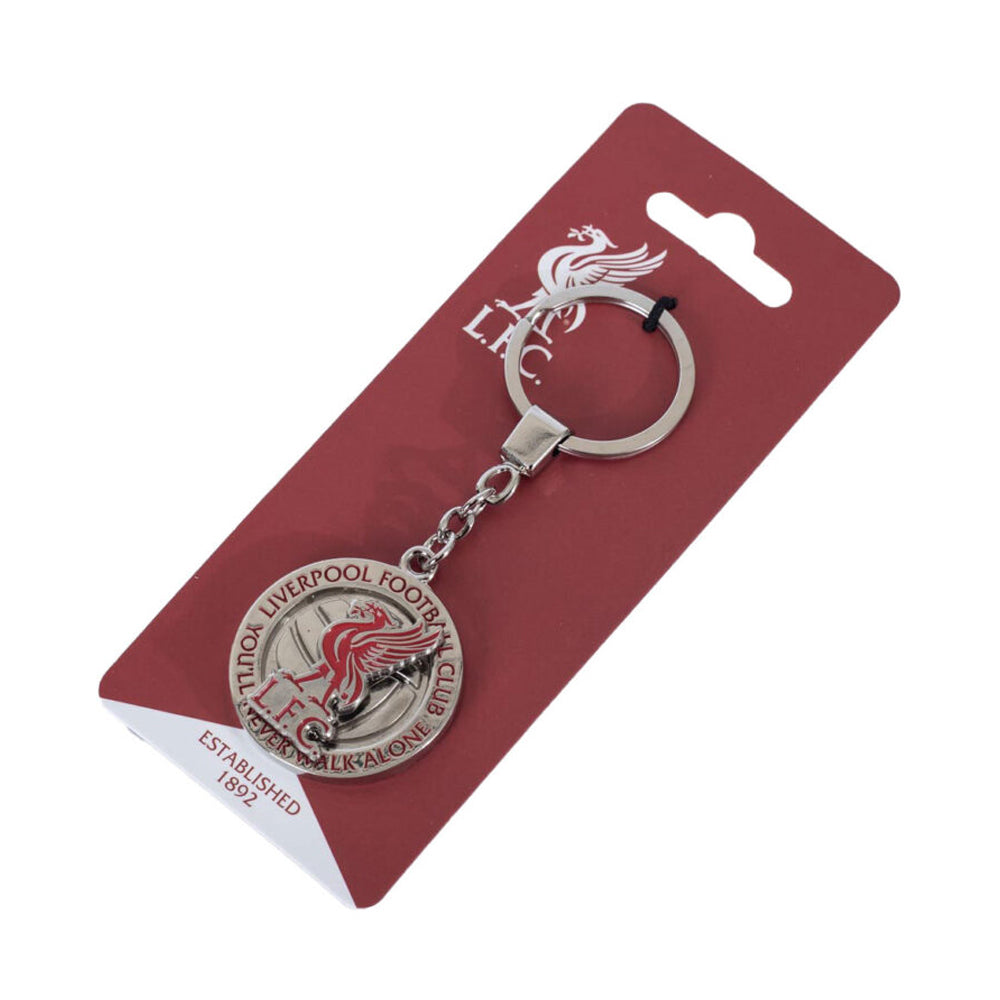 Red - Lifestyle - Liverpool FC Fidget Spinner Keyring