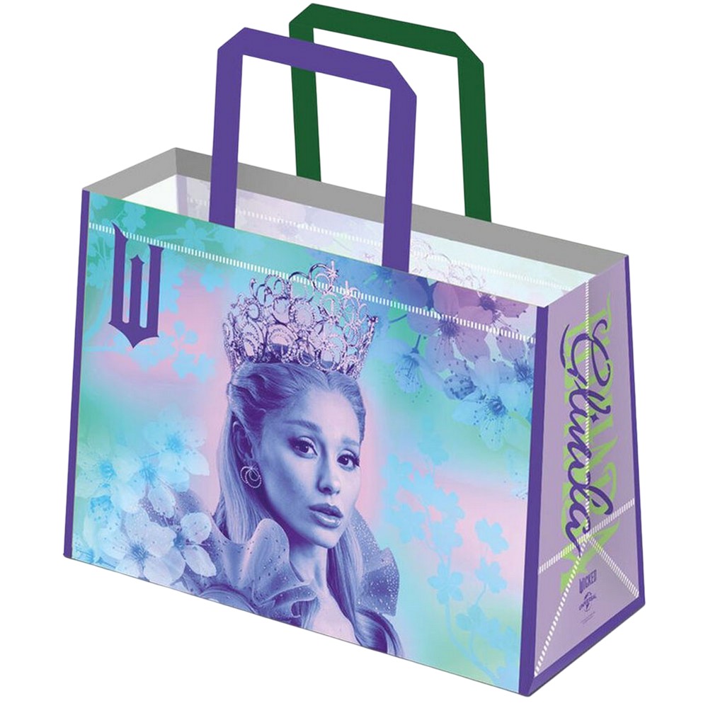 Multicoloured - Front - Wicked Elphaba and Glinda Reusable Bag