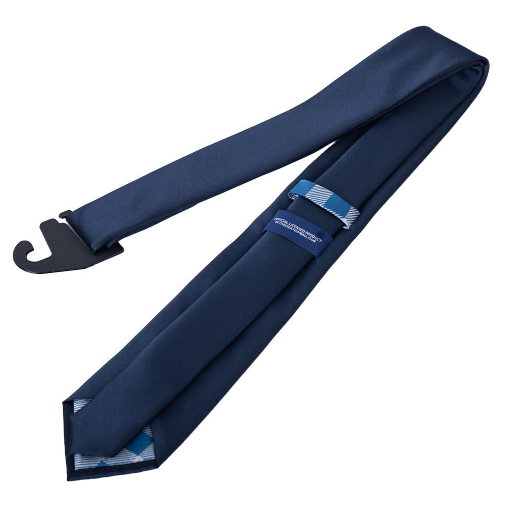 Navy - Back - Chelsea FC Crest Tie