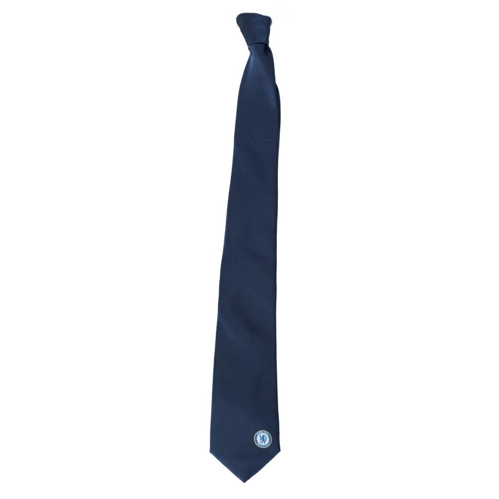 Navy - Lifestyle - Chelsea FC Crest Tie