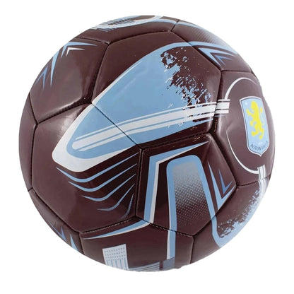 Claret-Blue - Back - Aston Villa FC Turbine Print Football