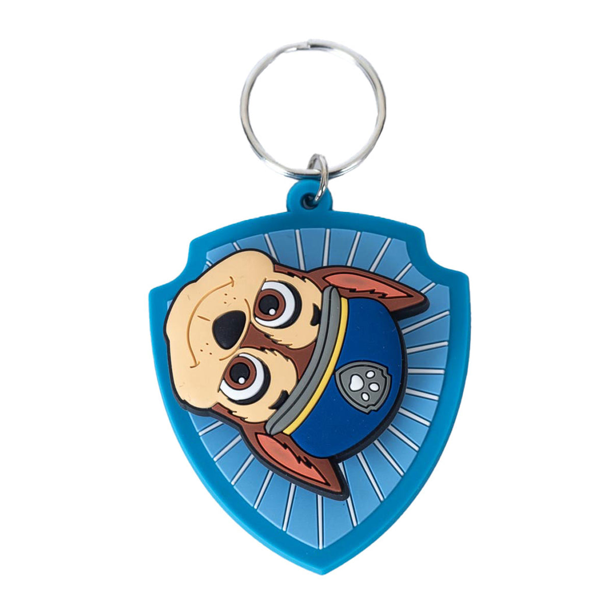 Multicoloured - Back - Paw Patrol PVC Chase Spinner Keyring