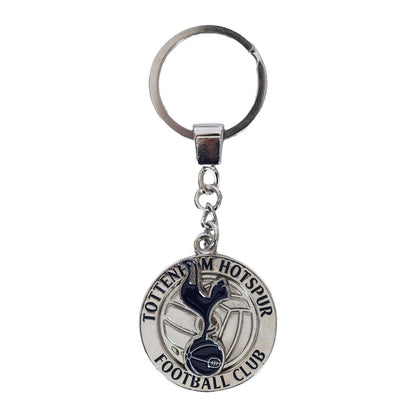Navy Blue-Silver - Side - Tottenham Hotspur FC Fidget Keyring