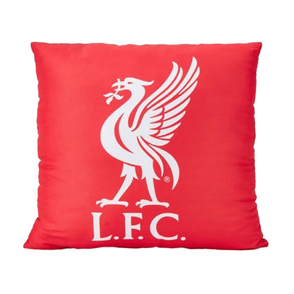 Red-White - Front - Liverpool FC Liver Bird Filled Cushion