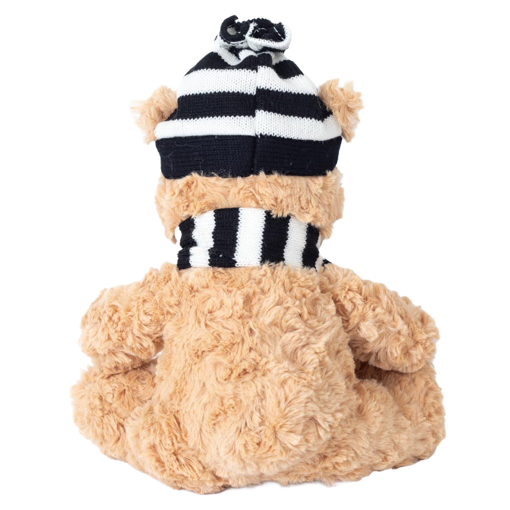 Black - Back - Newcastle United FC Hat Scarf Teddy Bear
