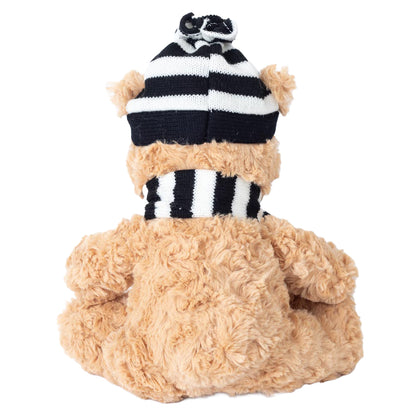 Black - Back - Newcastle United FC Hat Scarf Teddy Bear