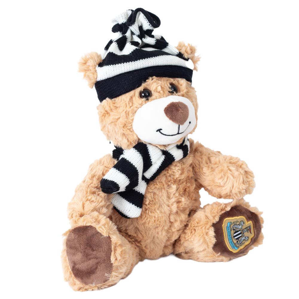 Black - Lifestyle - Newcastle United FC Hat Scarf Teddy Bear