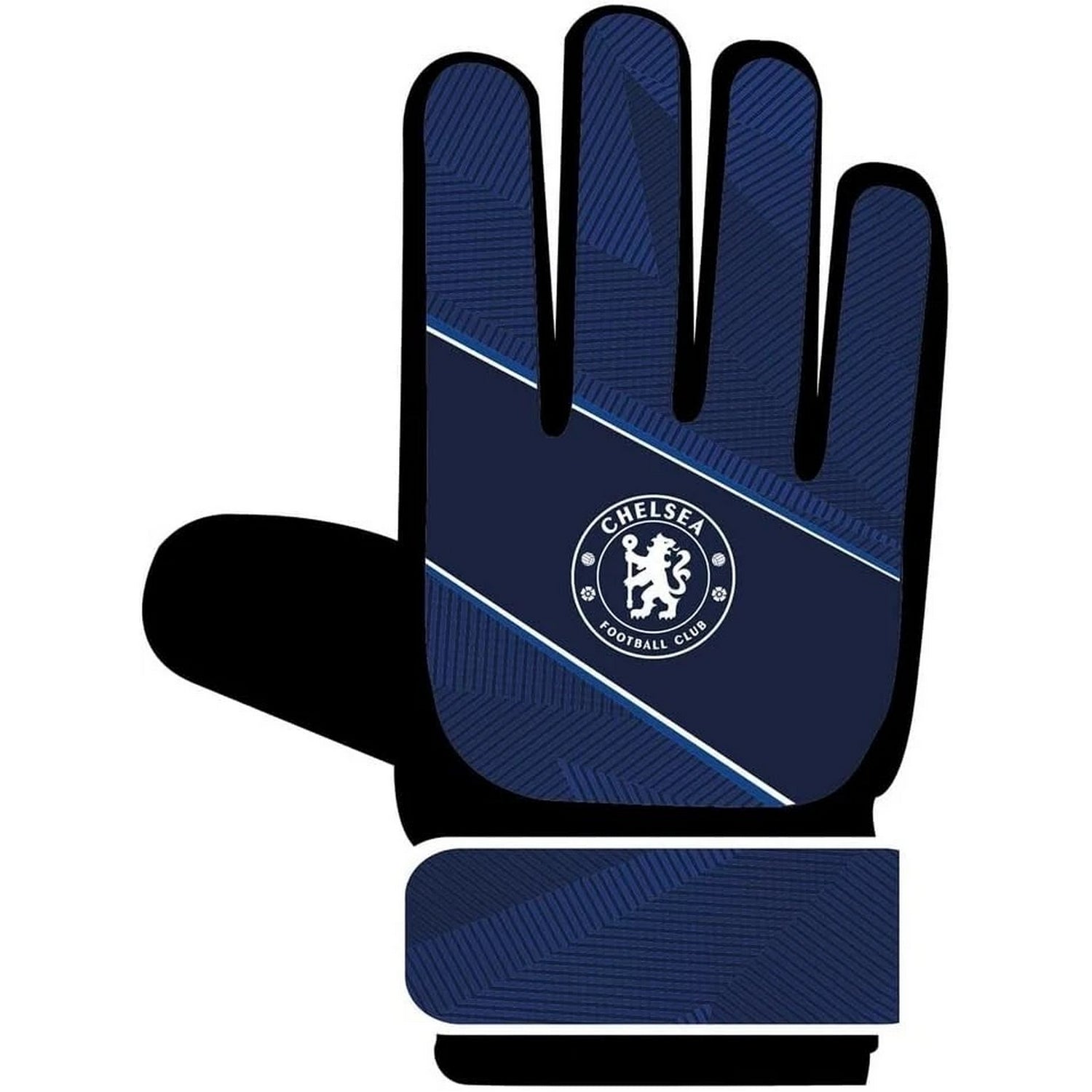 Blue-White - Front - Chelsea FC Childrens-Kids Fuse Goalkeeper Gloves