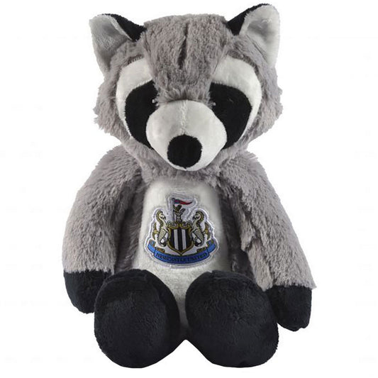 Grey-Black - Front - Newcastle United FC Racoon Plush Toy