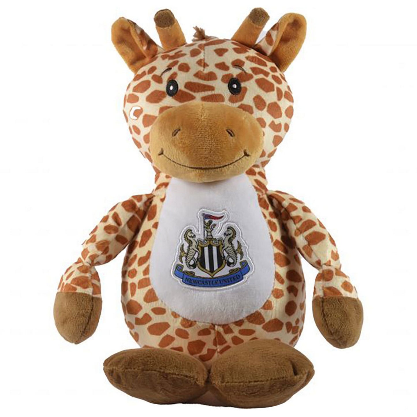 Brown - Front - Newcastle United FC Giraffe Plush Toy