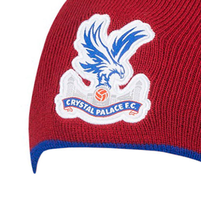 Red - Back - Crystal Palace FC Knitted Beanie