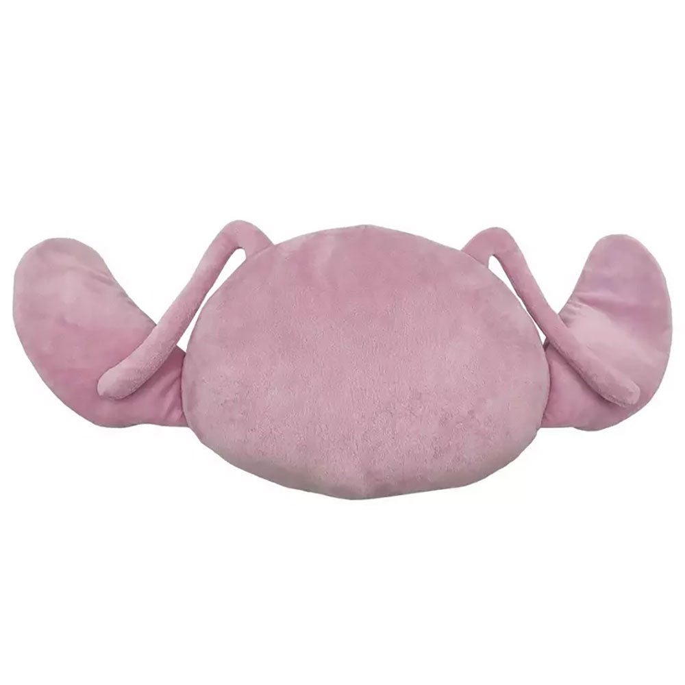 Pink - Back - Lilo & Stitch Shaped Angel Filled Cushion