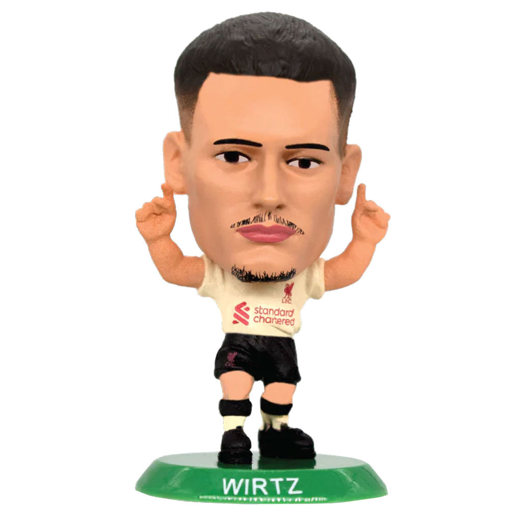 Multicoloured - Front - Liverpool FC Wirtz SoccerStarz Football Figurine