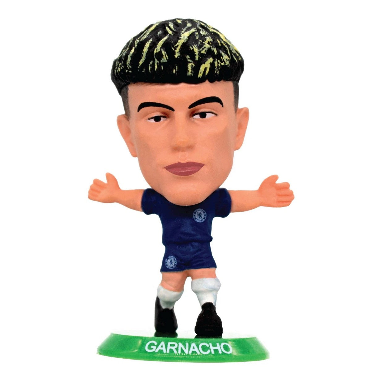 Blue - Front - Chelsea FC Alejandro Garnacho SoccerStarz Football Figurine
