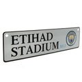 White - Back - Manchester City FC Official Window Street Sign