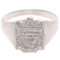 Silver - Front - Liverpool FC Sterling Silver Ring