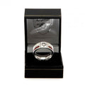 Silver-Red-White - Side - Arsenal FC Colour Stripe Ring