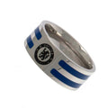 Silver-Blue - Back - Chelsea FC Colour Stripe Ring