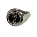 Silver - Back - Tottenham Hotspur FC Silver Plated Crest Ring