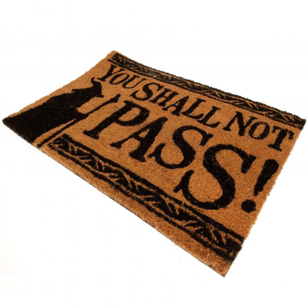 Brown - Back - The Lord Of The Rings Doormat