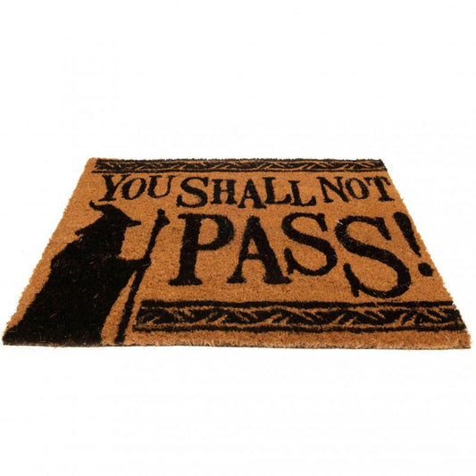 Brown - Front - The Lord Of The Rings Doormat