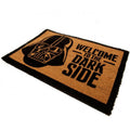 Brown - Back - Star Wars The Dark Side Doormat