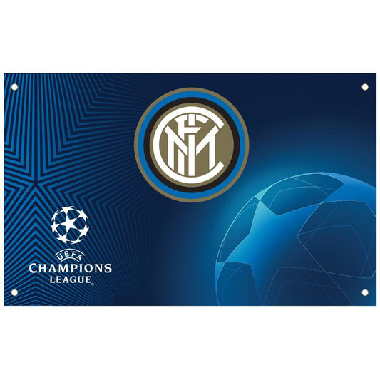 Blue - Front - FC Inter Milan Champions League Flag