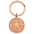 Rose Gold - Front - Leicester City FC Rose Gold Plated Keyring